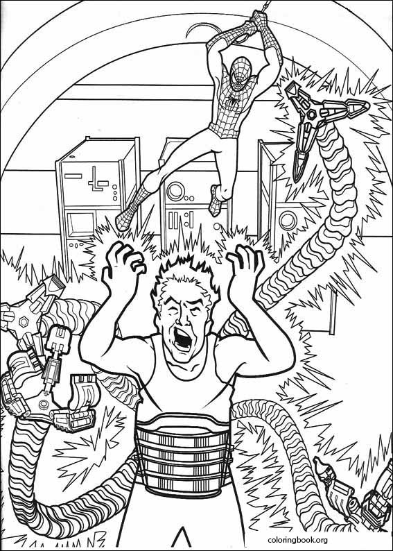 Spiderman coloring page (050)