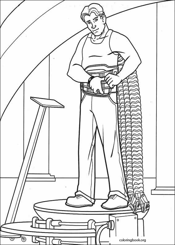 Spiderman coloring page (053)