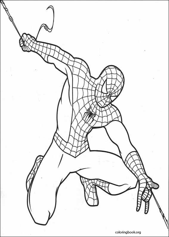 Spiderman coloring page (055)