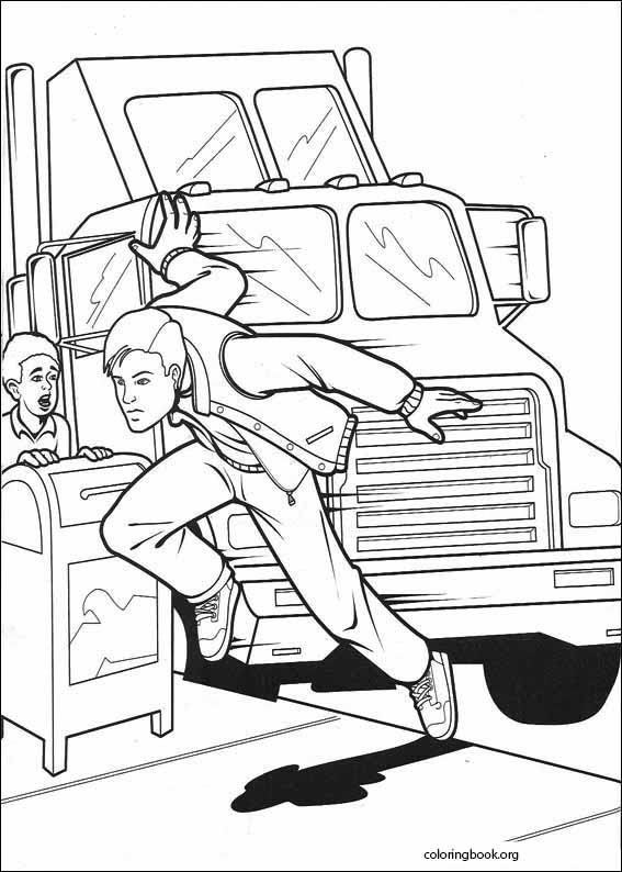 Spiderman coloring page (057)