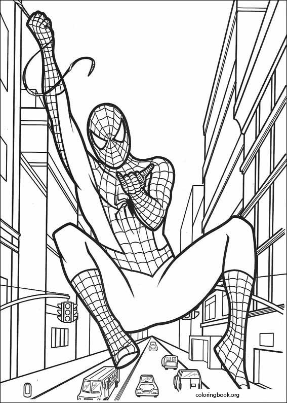 Spiderman coloring page (060)