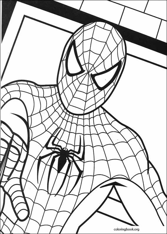 Spiderman coloring page (061)
