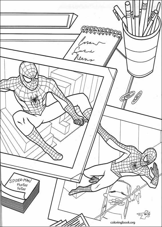 Spiderman coloring page (069)
