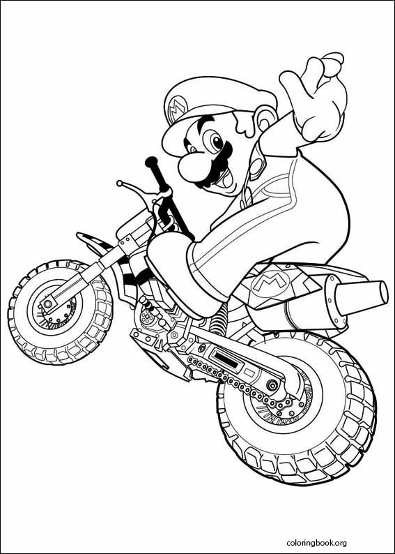 Super Mario Bros. coloring page (009)