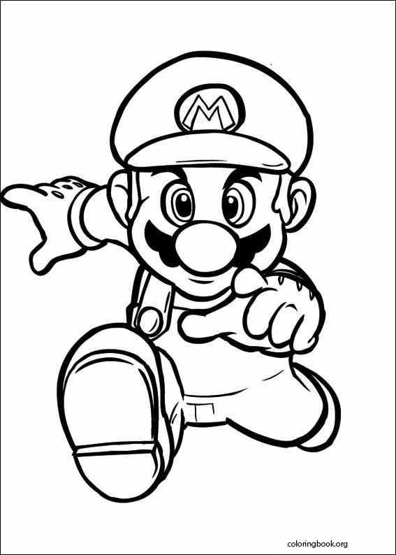 Super Mario Bros. coloring page (010)