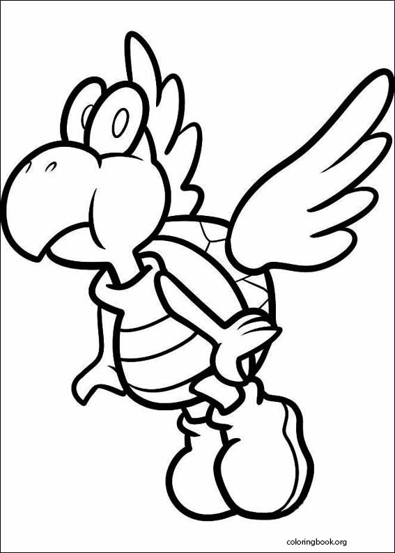 Super Mario Bros. coloring page (016)