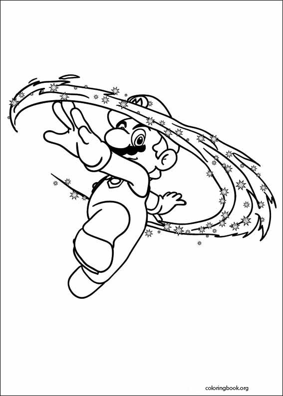 Super Mario Bros. coloring page (018)
