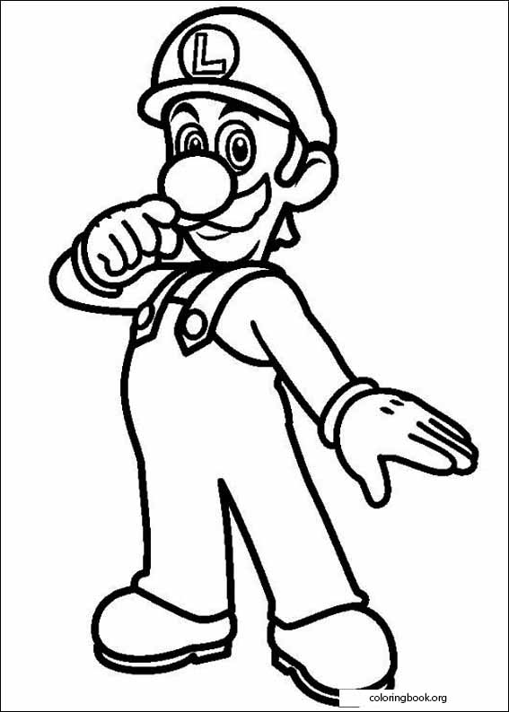 Super Mario Bros. coloring page (019)