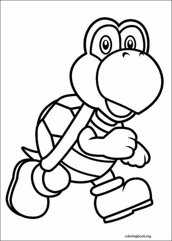 Super Mario Bros. coloring page (020)