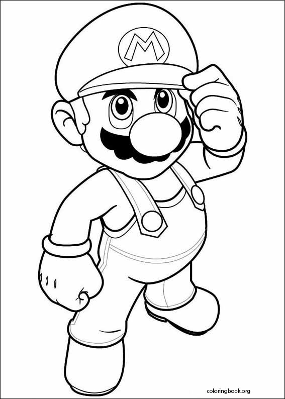 Super Mario Bros. coloring page (024)