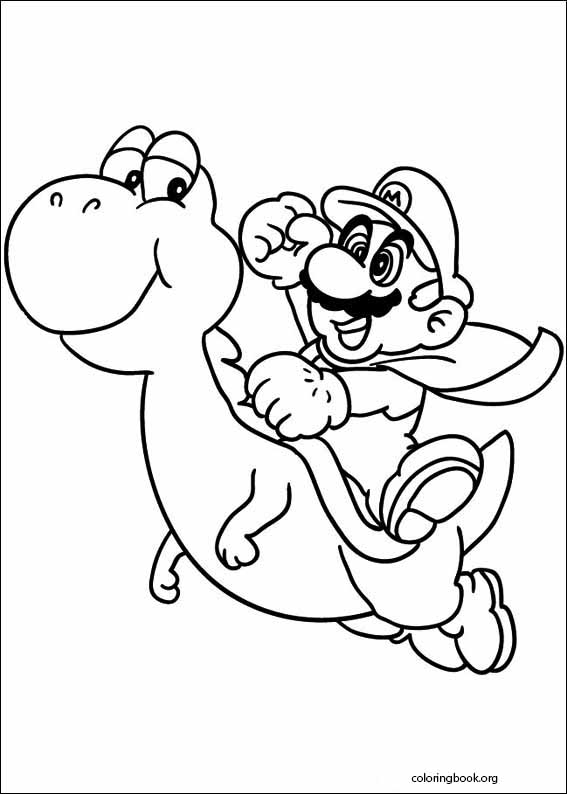 Super Mario Bros. coloring page (030)