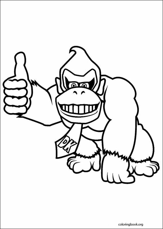 Super Mario Bros. coloring page (032)