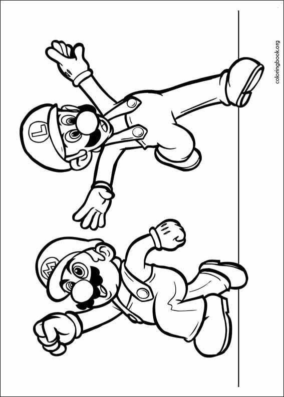Super Mario Bros. coloring page (033)