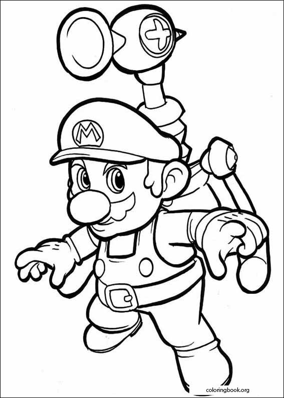 Super Mario Bros. coloring page (034)