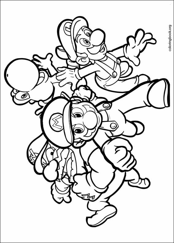 Super Mario Bros. coloring page (036)