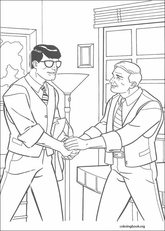 Superman coloring page (006)