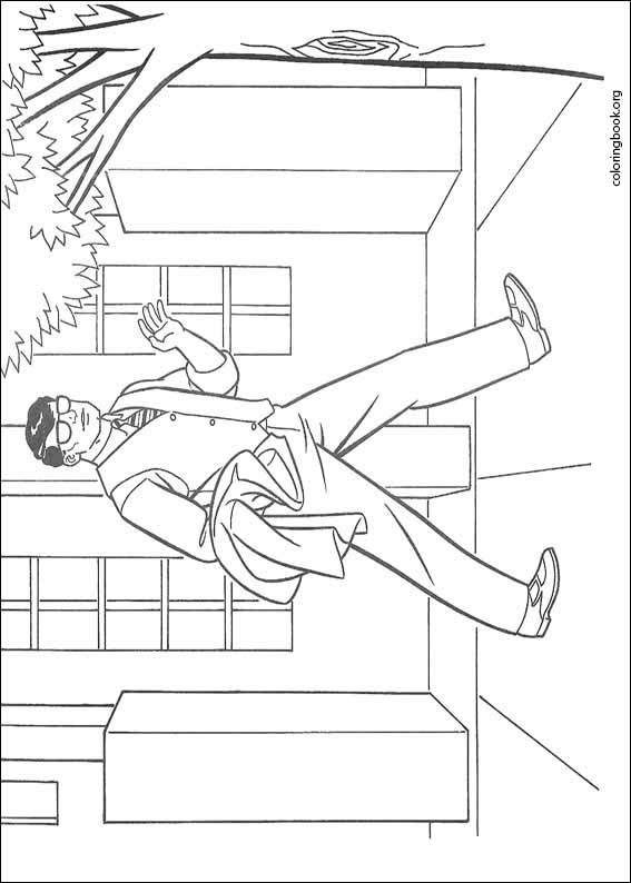 Superman coloring page (039)