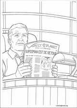 Superman coloring page (014)