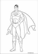 Superman coloring page (022)