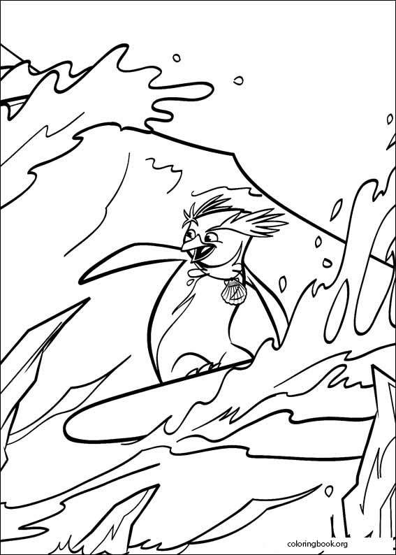 Surf's Up coloring page (001)