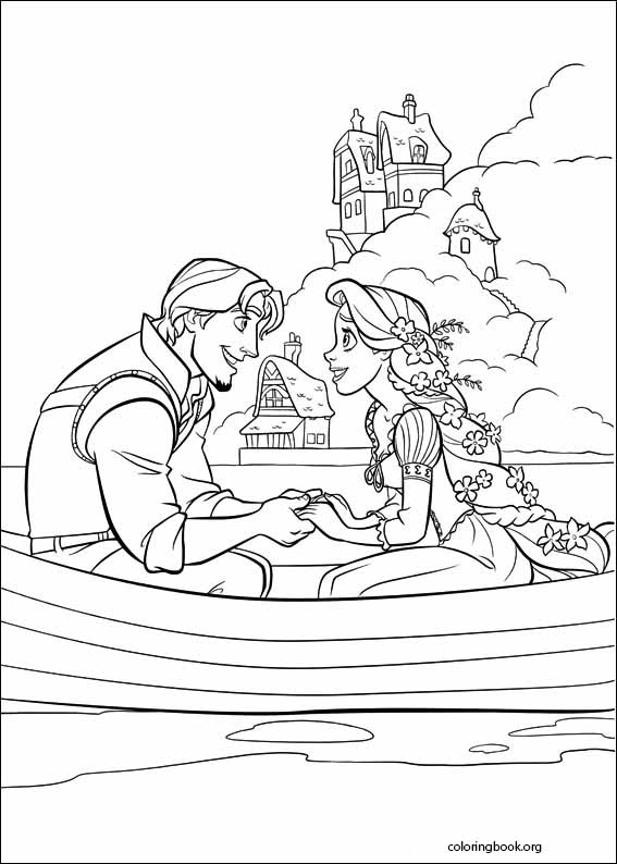 Tangled coloring page (001)