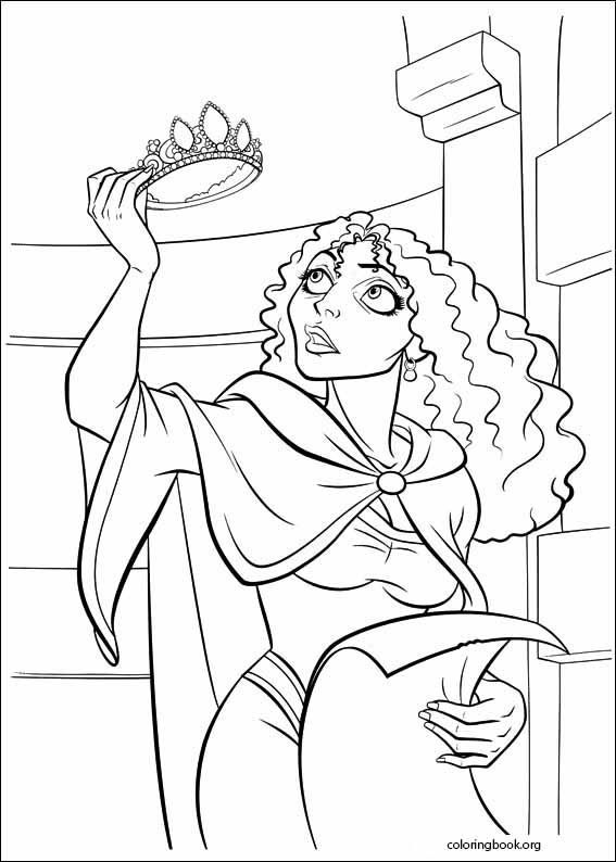 Tangled coloring page (008)
