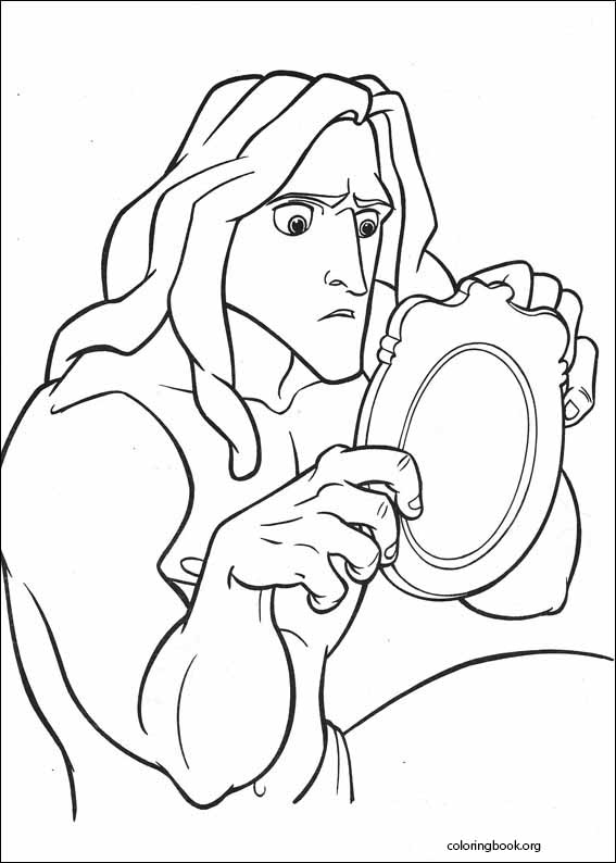 Tarzan coloring page (001)