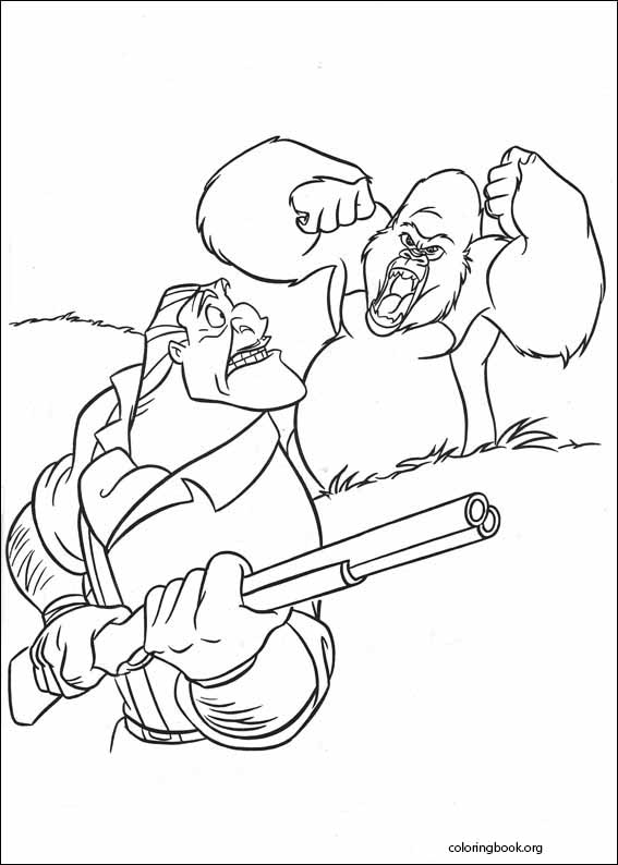Tarzan coloring page (005)