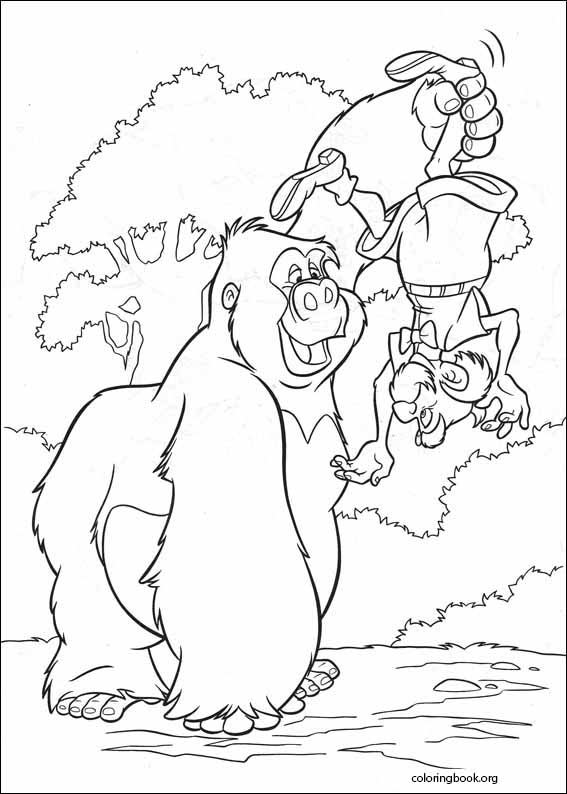 Tarzan coloring page (011)
