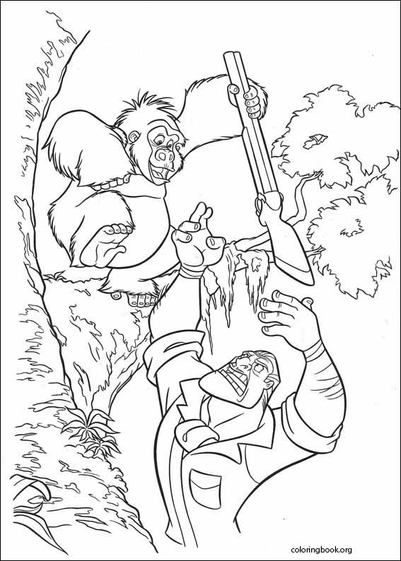 Tarzan coloring page (014)