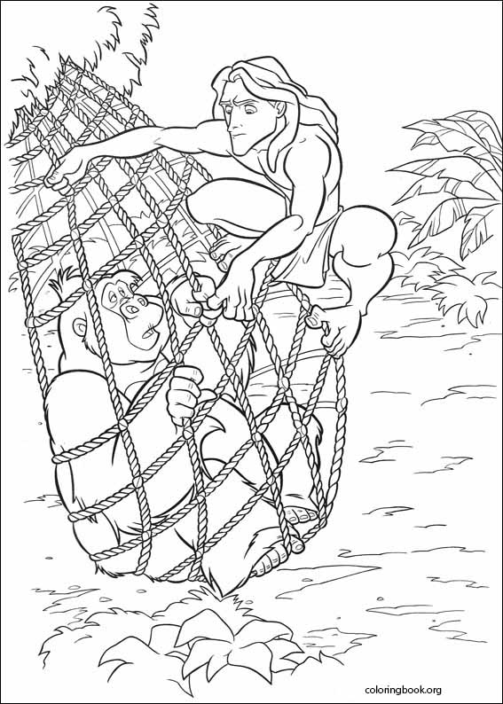 Tarzan coloring page (015)