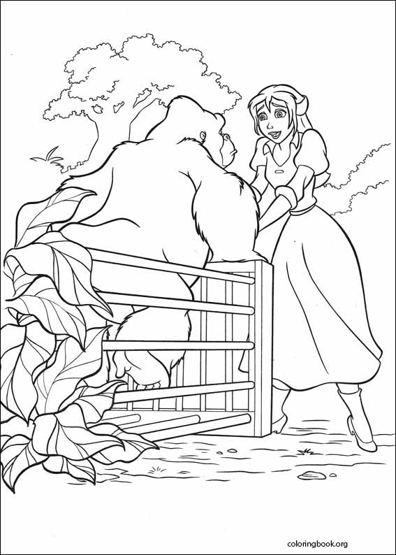 Tarzan coloring page (019)