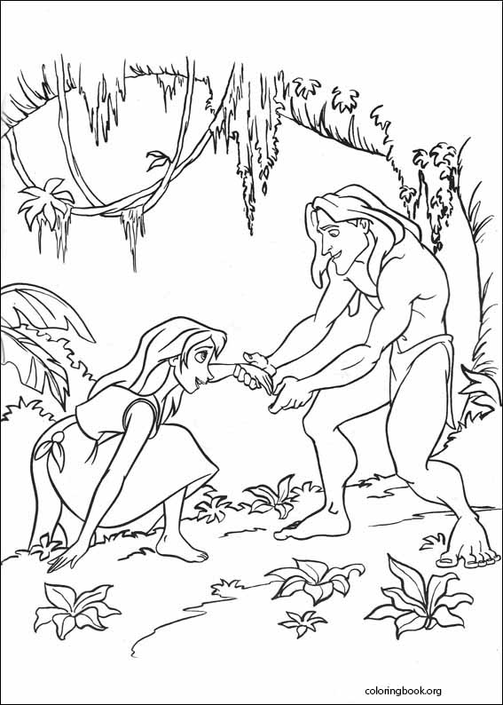 Tarzan coloring page (022)