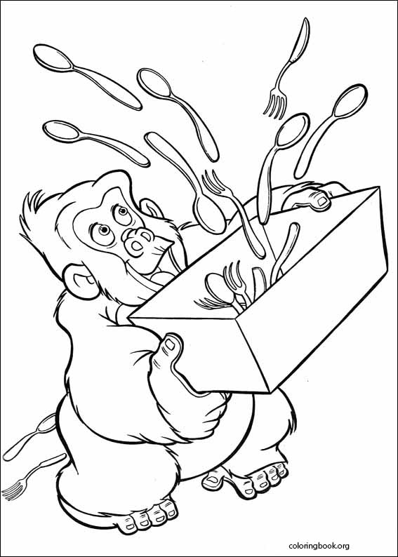 Tarzan coloring page (025)