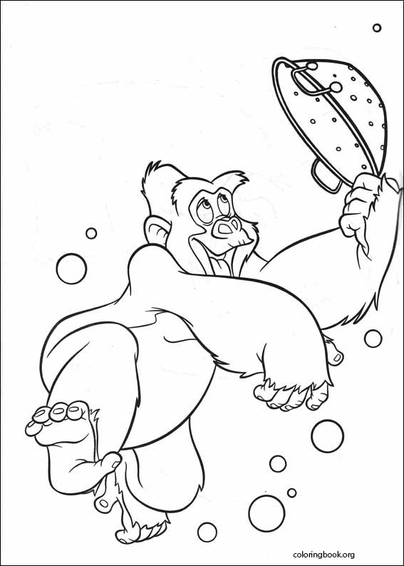 Tarzan coloring page (031)