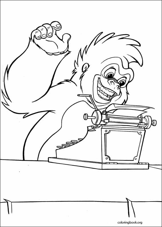 Tarzan coloring page (033)