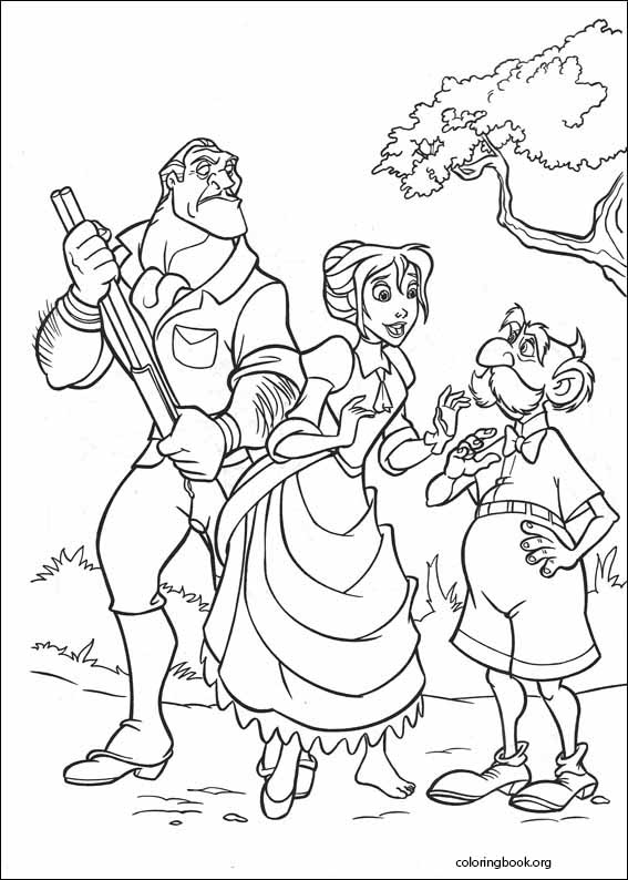 Tarzan coloring page (035)