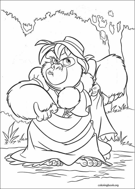 Tarzan coloring page (038)
