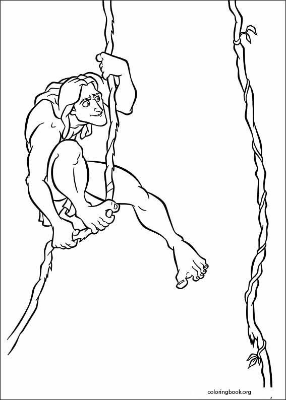 Tarzan coloring page (041)