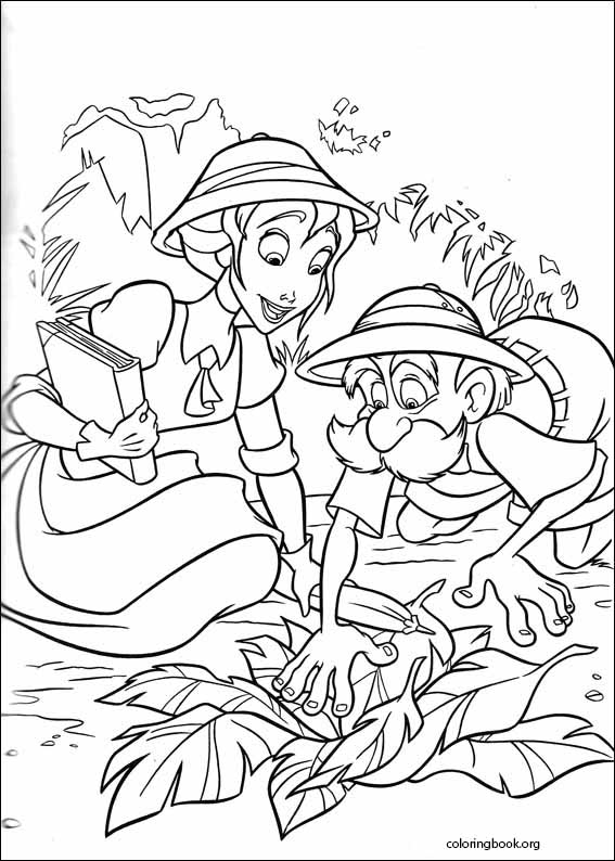 Tarzan coloring page (049)