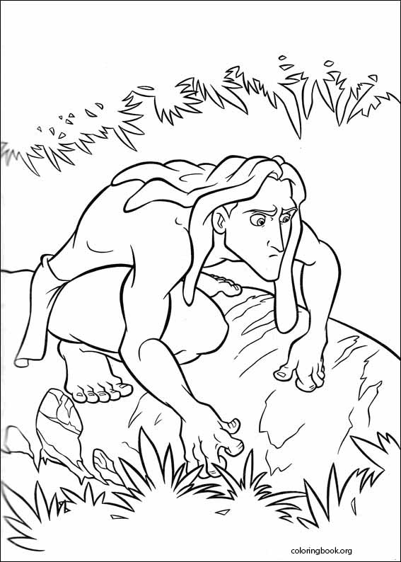 Tarzan coloring page (051)