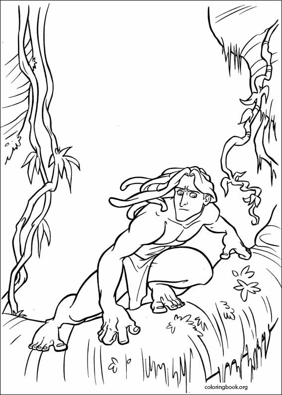Tarzan coloring page (052)