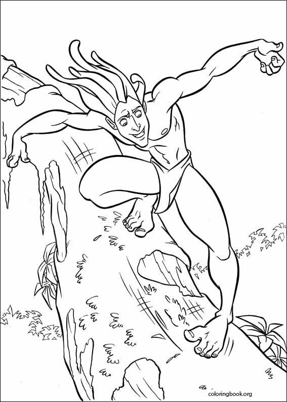 Tarzan coloring page (063)