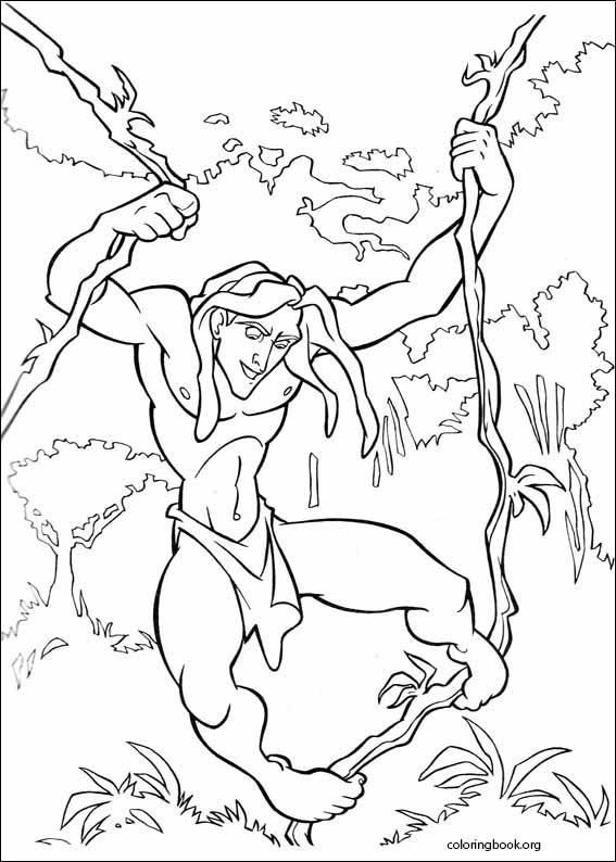 Tarzan coloring page (064)