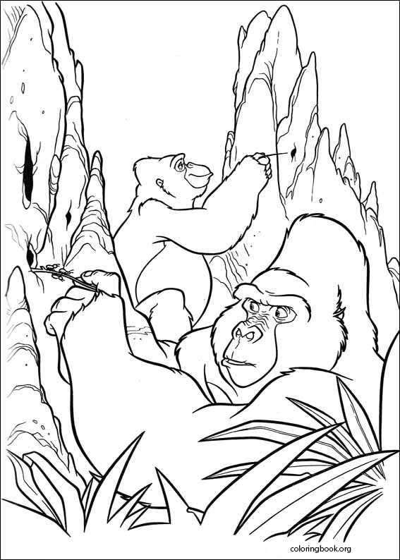 Tarzan coloring page (065)