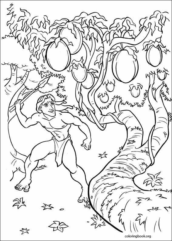Tarzan coloring page (066)
