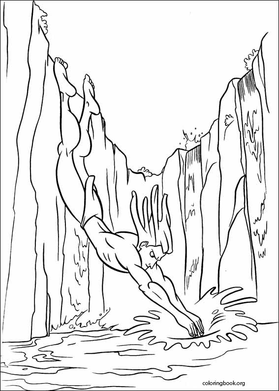 Tarzan coloring page (068)