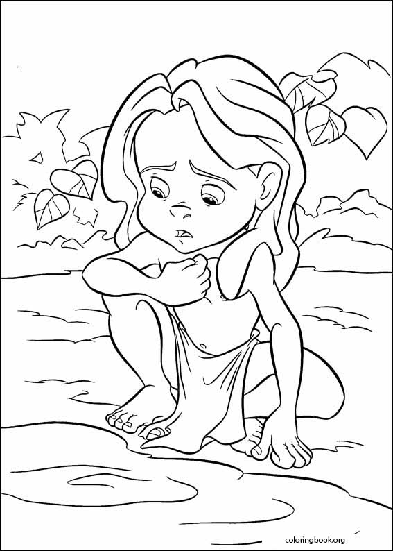Tarzan coloring page (075)