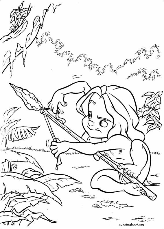 Tarzan coloring page (084)