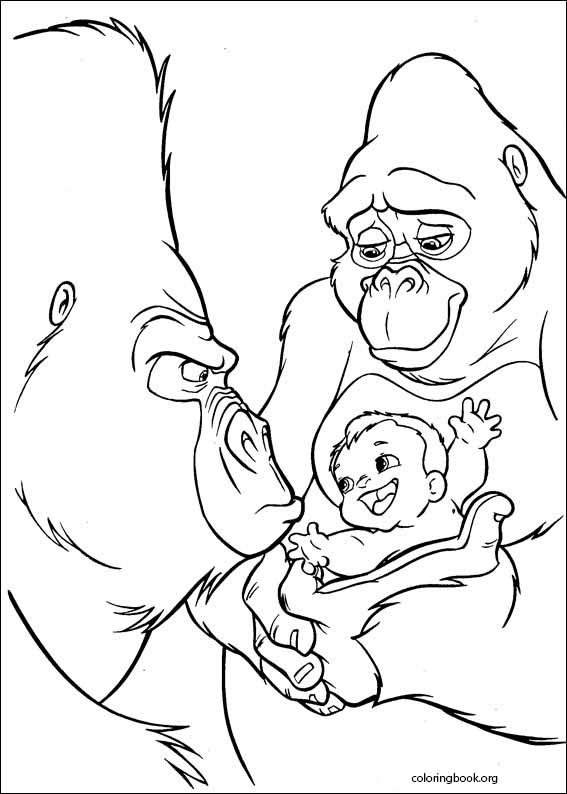 Tarzan coloring page (089)